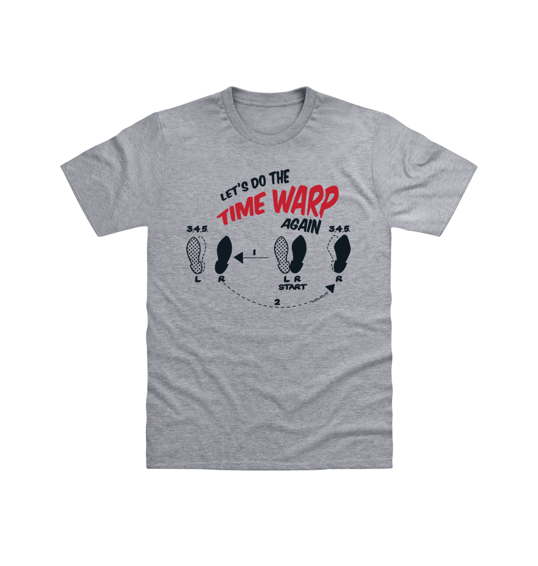 Rocky Horror Show Let's Do The Time Warp Again Adult T-Shirt-Rocky Horror Merch Store