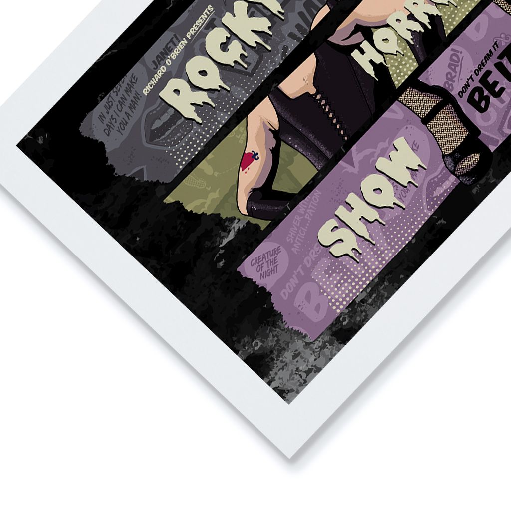 Rocky Horror Show Dr Frank N Furter Don't Dream It Be It A4 Print-Rocky Horror Merch Store