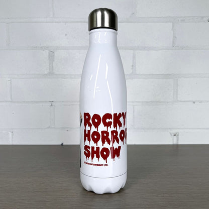 Rocky Horror Show Dr Frank N Furter & Text Logo Insulated Stainless Steel Water Bottle-Rocky Horror Merch Store