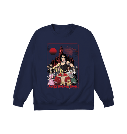 Rocky Horror Show Poster Art Sweatshirt-Rocky Horror Merch Store