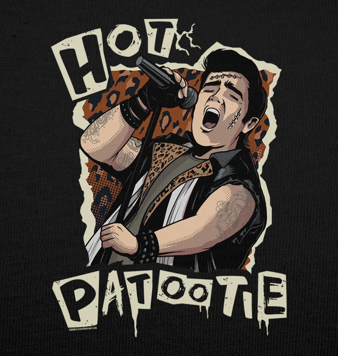 Rocky Horror Show Eddie Hot Patootie Adult T-Shirt-Rocky Horror Merch Store