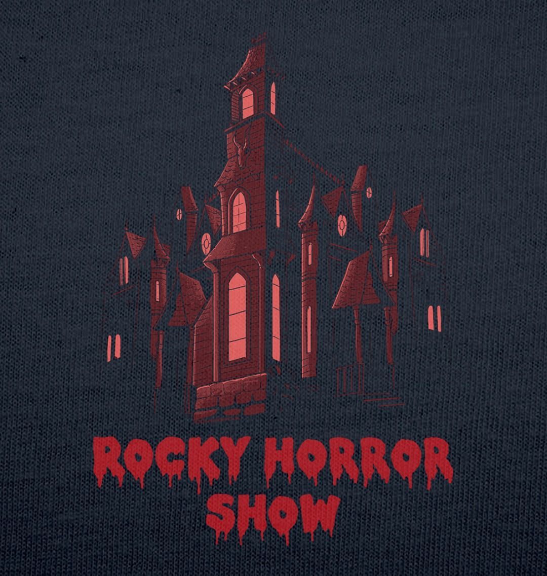 Rocky Horror Show Dr Frank N Furter's Mansion Adult T-Shirt-Rocky Horror Merch Store