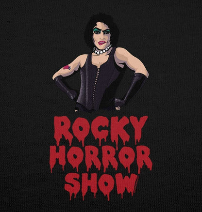 Rocky Horror Show Dr Frank N Furter Logo Pose Women's T-Shirt-Rocky Horror Merch Store