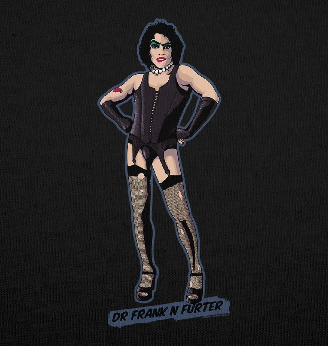 Rocky Horror Show Dr Frank N Furter Tights And Heels Women's T-Shirt-Rocky Horror Merch Store