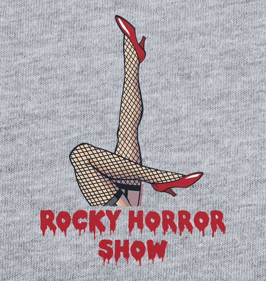 Rocky Horror Show Legs Up Logo Women's T-Shirt-Rocky Horror Merch Store