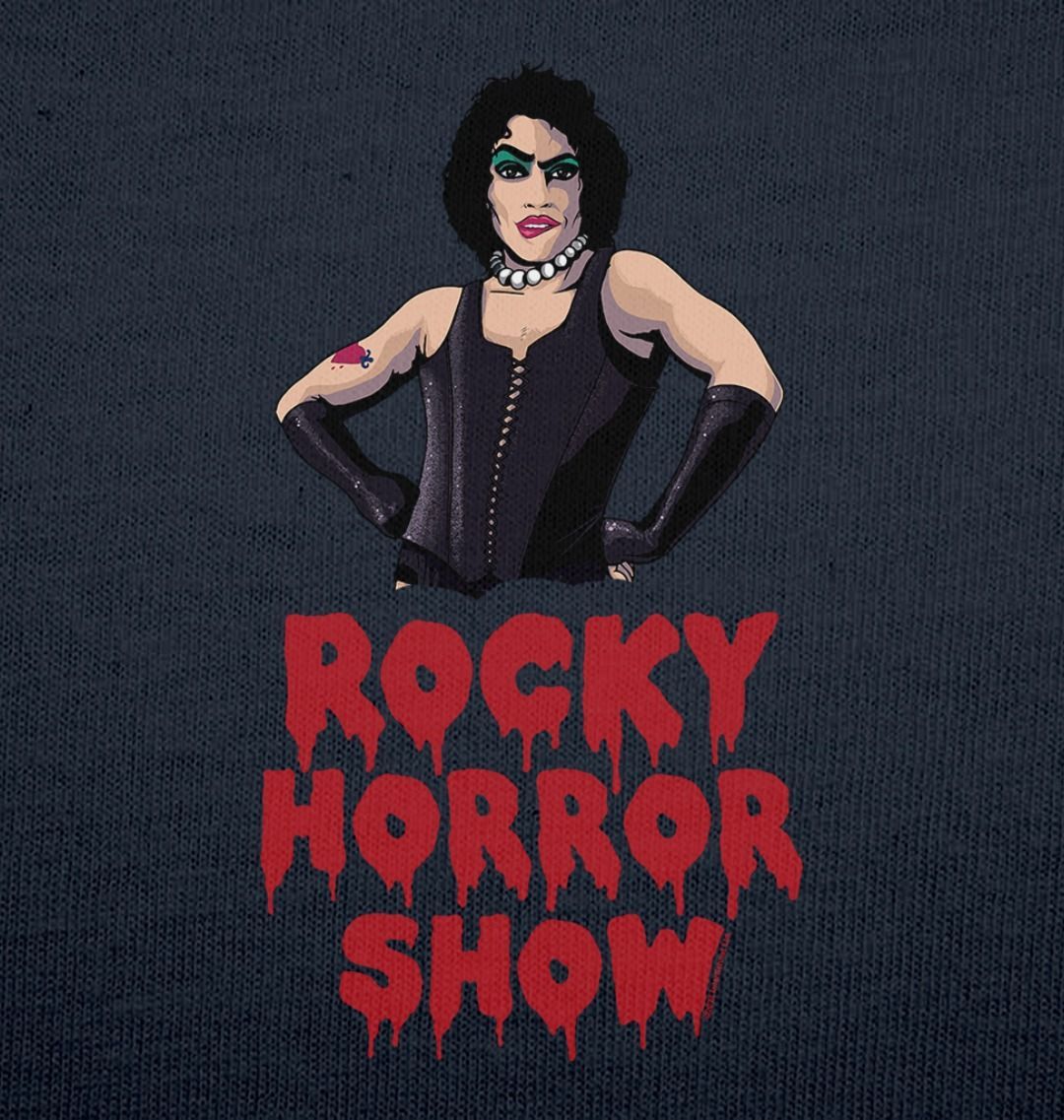 Rocky Horror Show Dr Frank N Furter Logo Pose Women's T-Shirt-Rocky Horror Merch Store