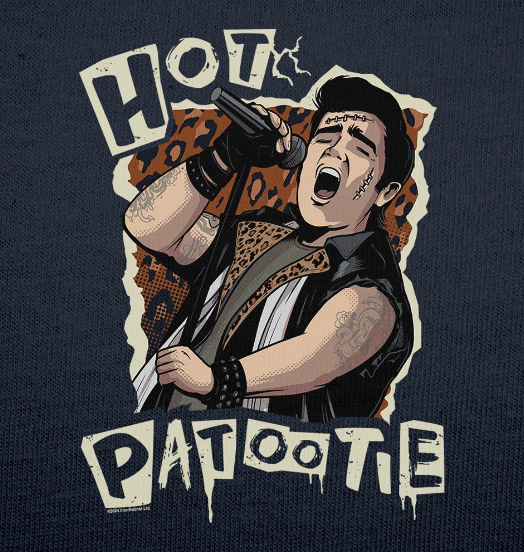 Rocky Horror Show Eddie Hot Patootie Adult T-Shirt-Rocky Horror Merch Store