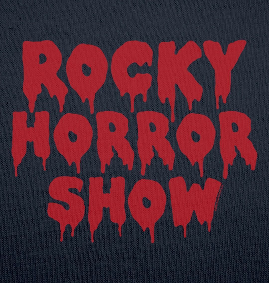 Rocky Horror Show Main Title Block Adult T-Shirt-Rocky Horror Merch Store